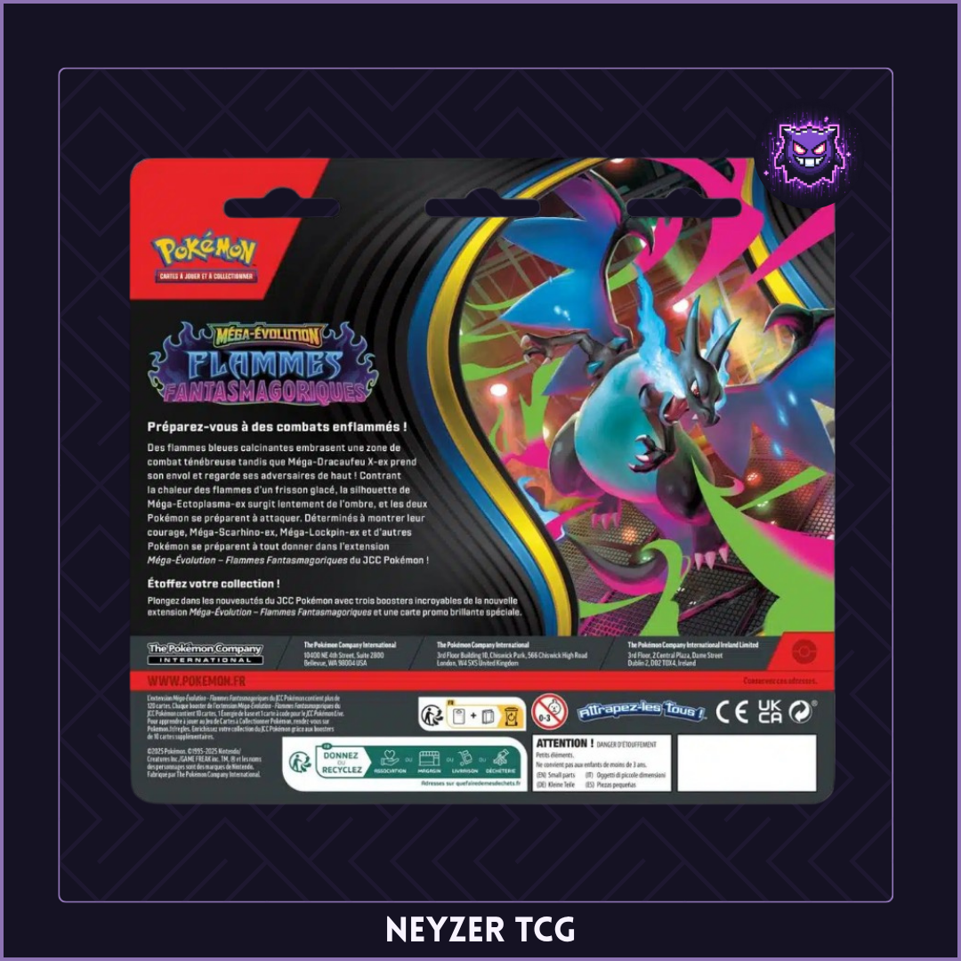 Pokémon - Tripack Flammes Fantasmagoriques