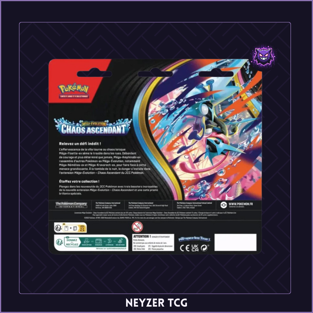 Pokémon - Tripack Chaos Ascendants