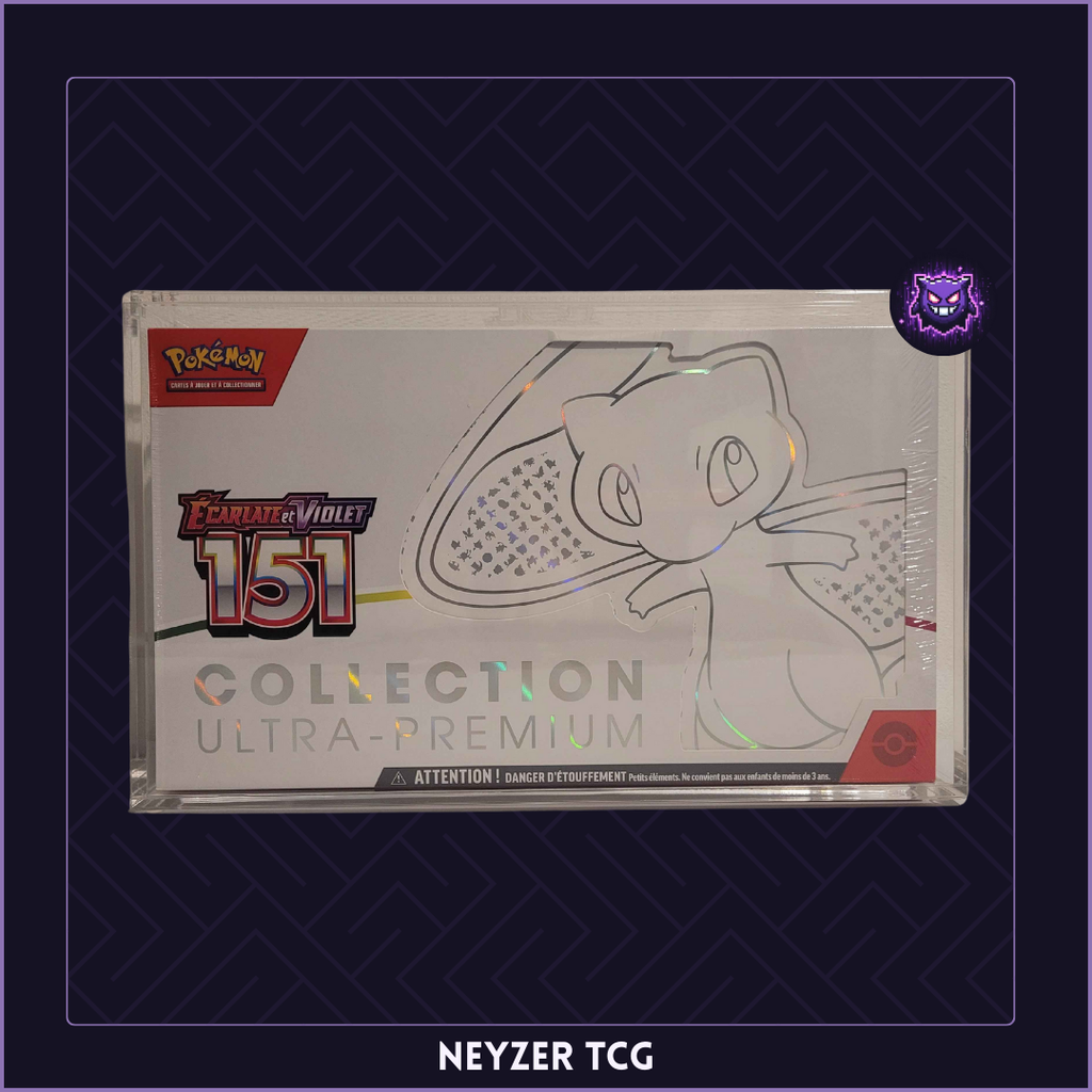 UPC Coffret ultra Premium-151 Pokemon sous protection