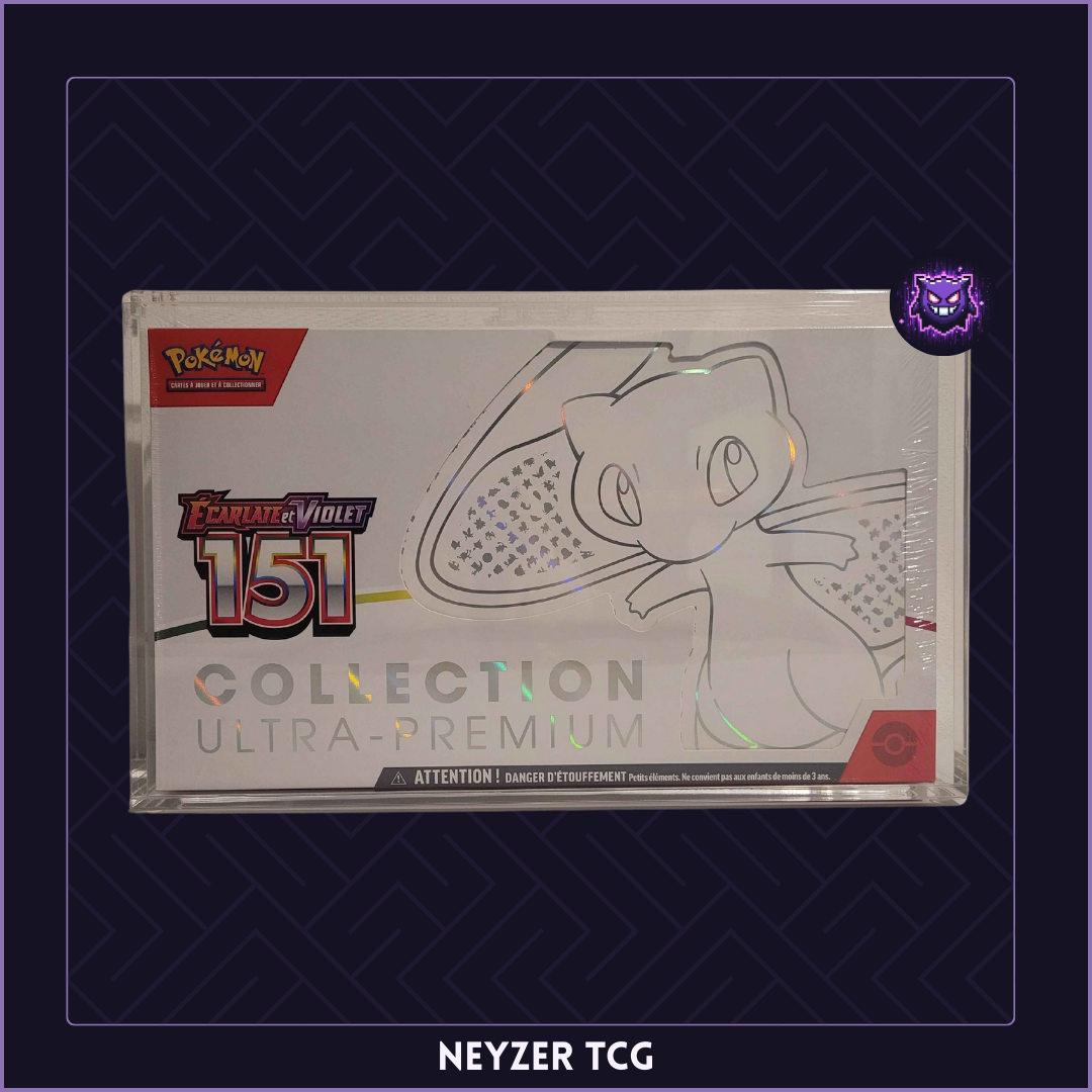 UPC Coffret ultra Premium-151 Pokemon sous protection
