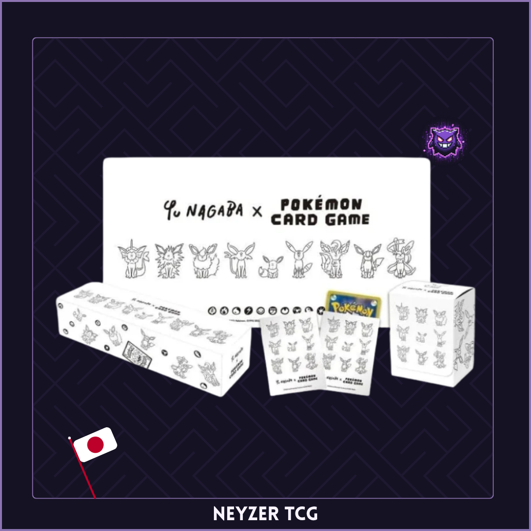 Pokemon Japonais - YU NAGABA × Eevee’s Special BOX ⚠️ Défaut Scellage ⚠️