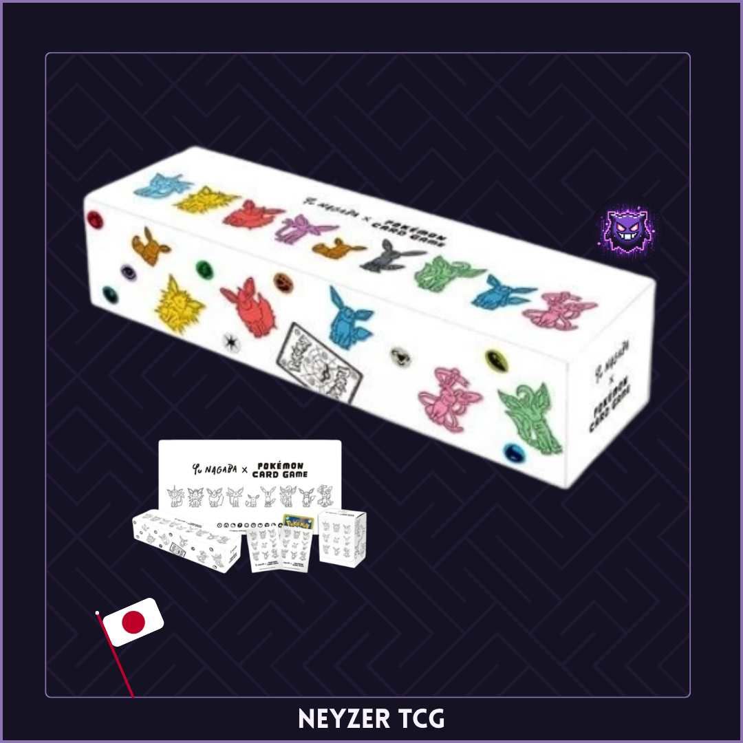 Pokemon Japonais - YU NAGABA × Eevee’s Special BOX ⚠️ Défaut Scellage ⚠️