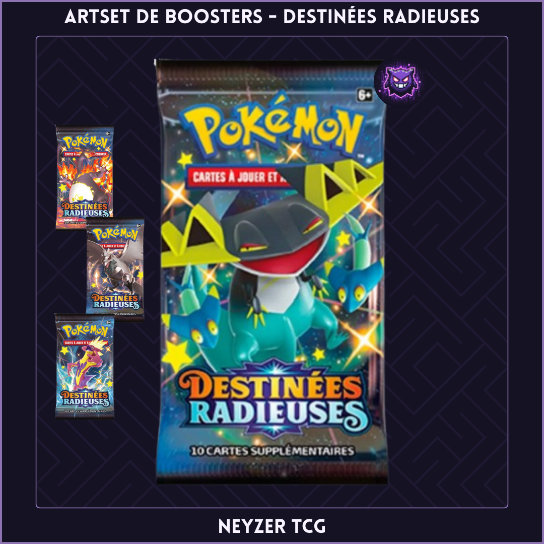 Artset de Boosters - Destinées Radieuses (EB4.5)