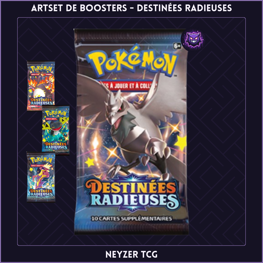 Artset de Boosters - Destinées Radieuses (EB4.5)