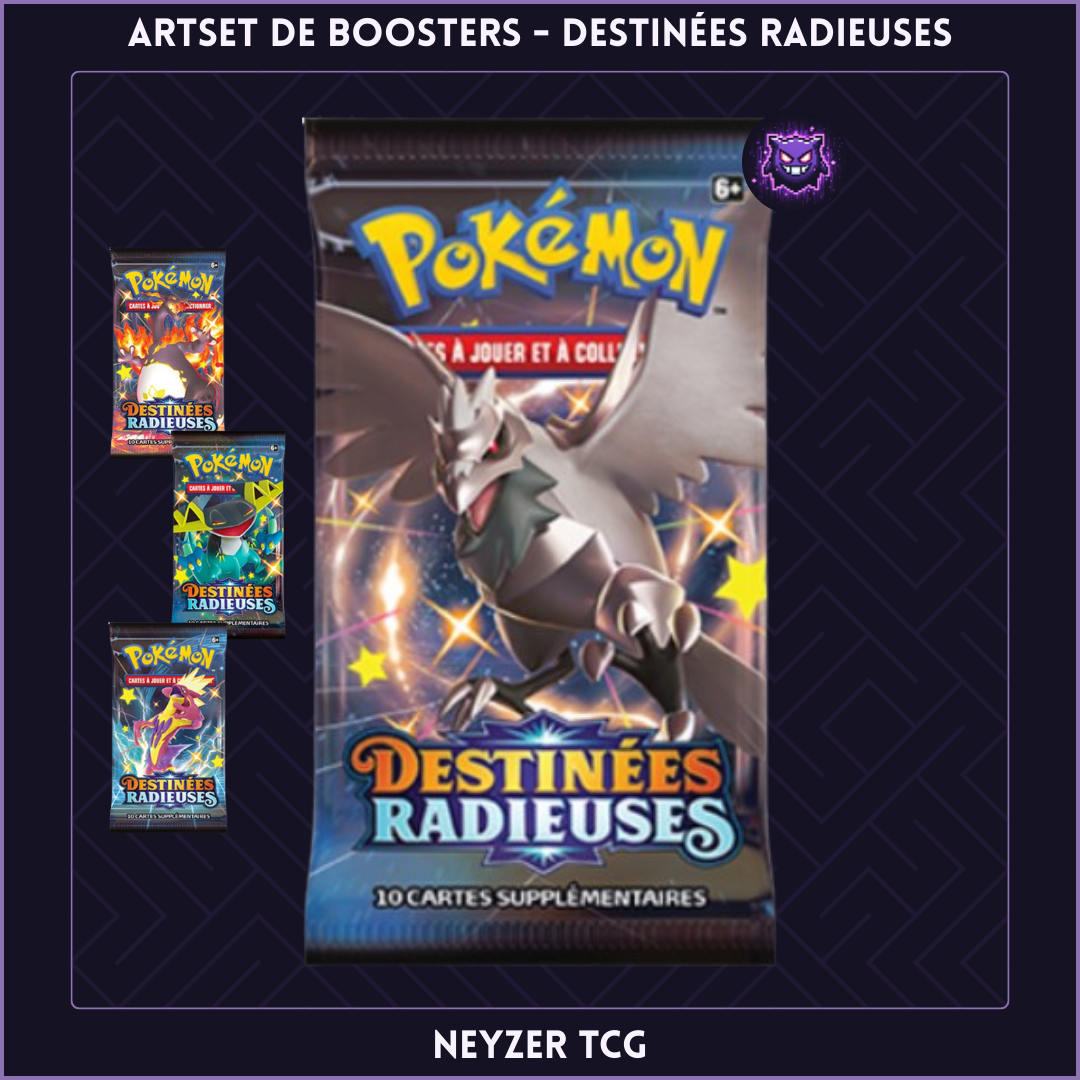 Artset de Boosters - Destinées Radieuses (EB4.5)