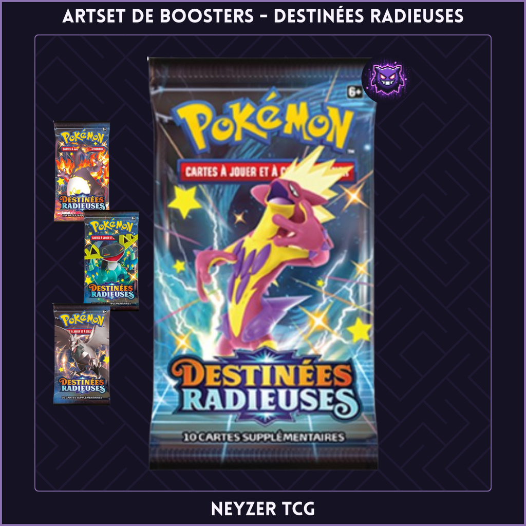 Artset de Boosters - Destinées Radieuses (EB4.5)