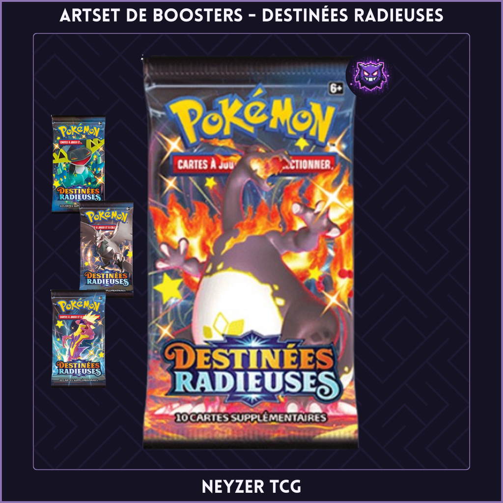 Artset de Boosters - Destinées Radieuses (EB4.5)